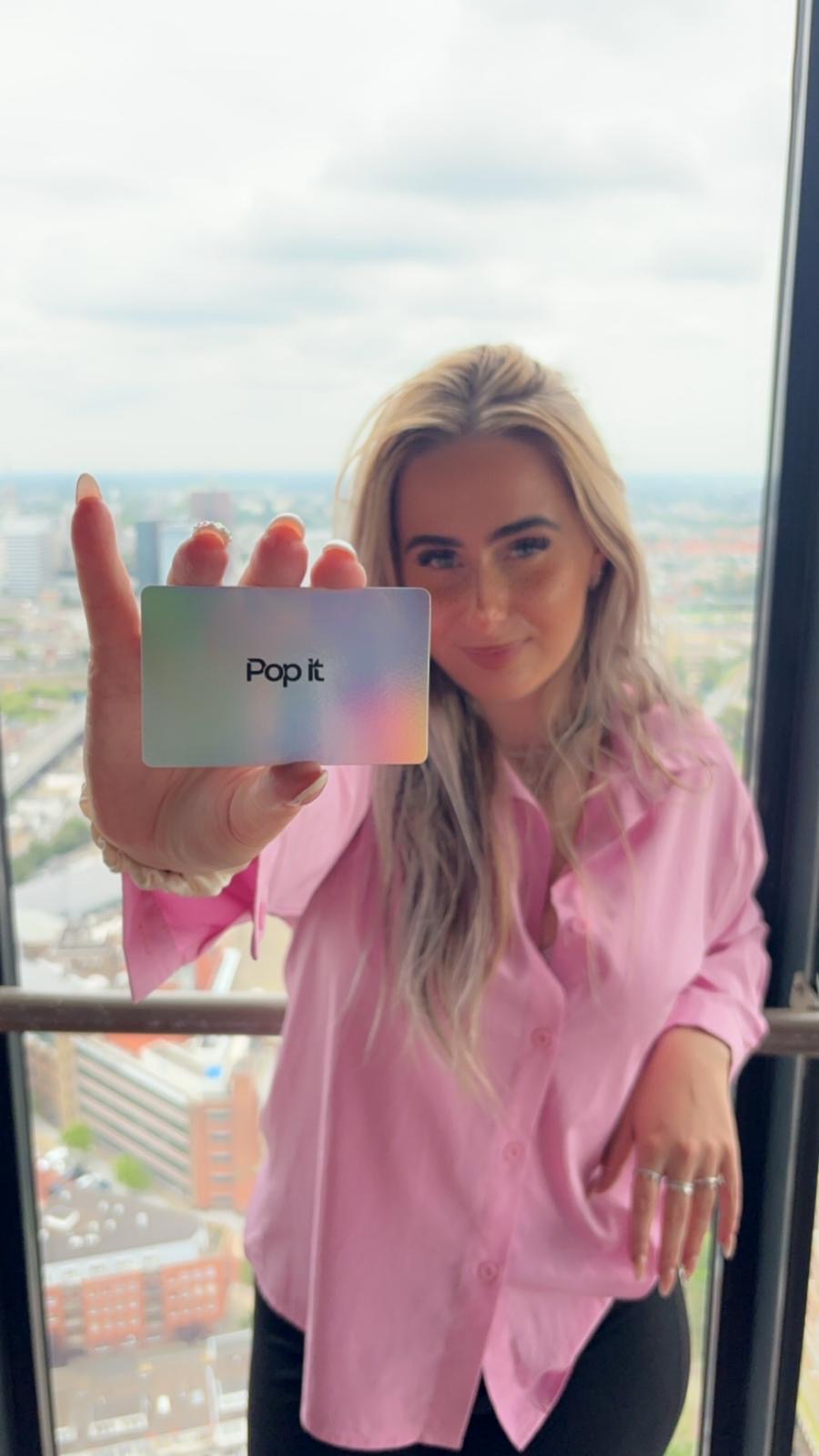 Pop It Card Rainbow