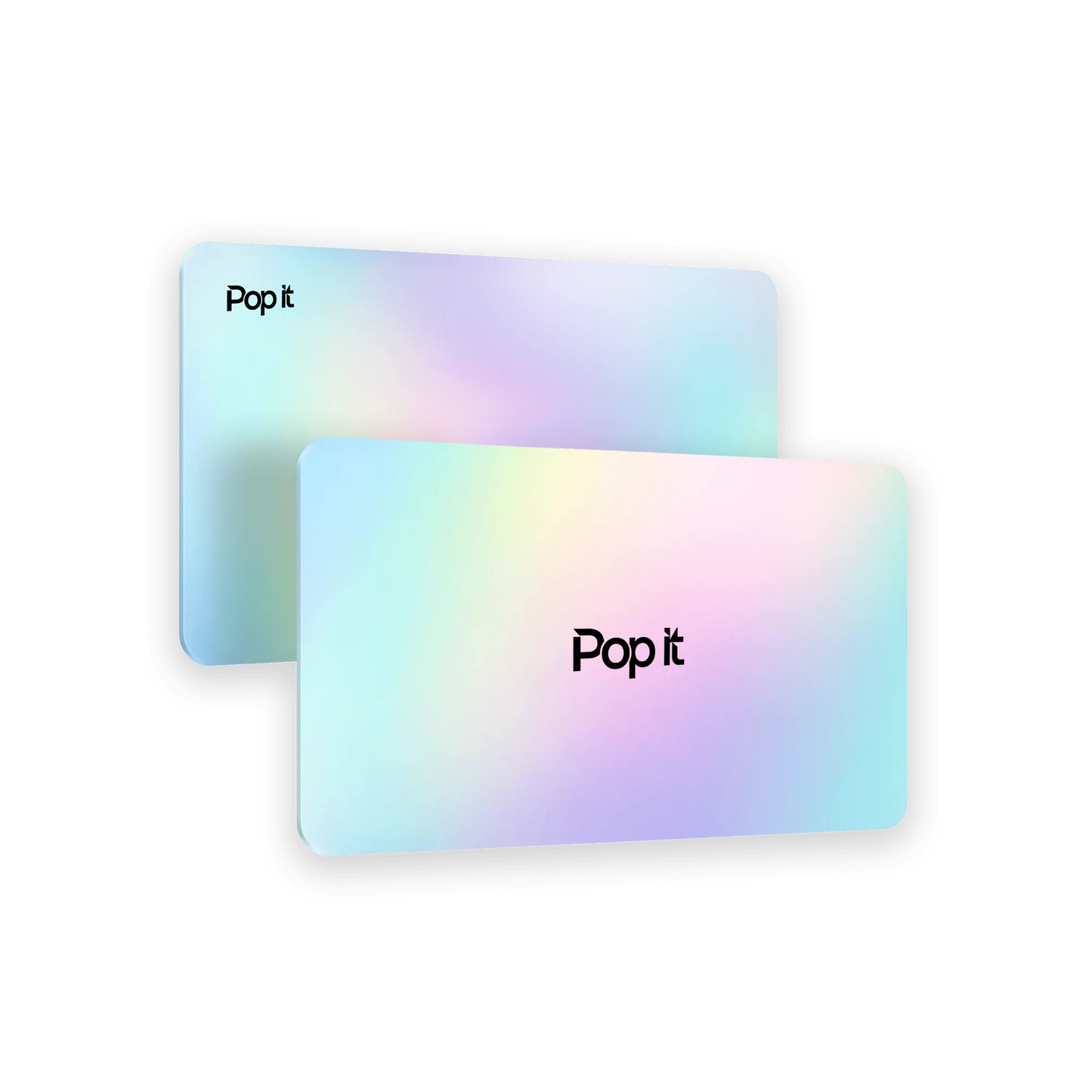 Pop It Card Rainbow