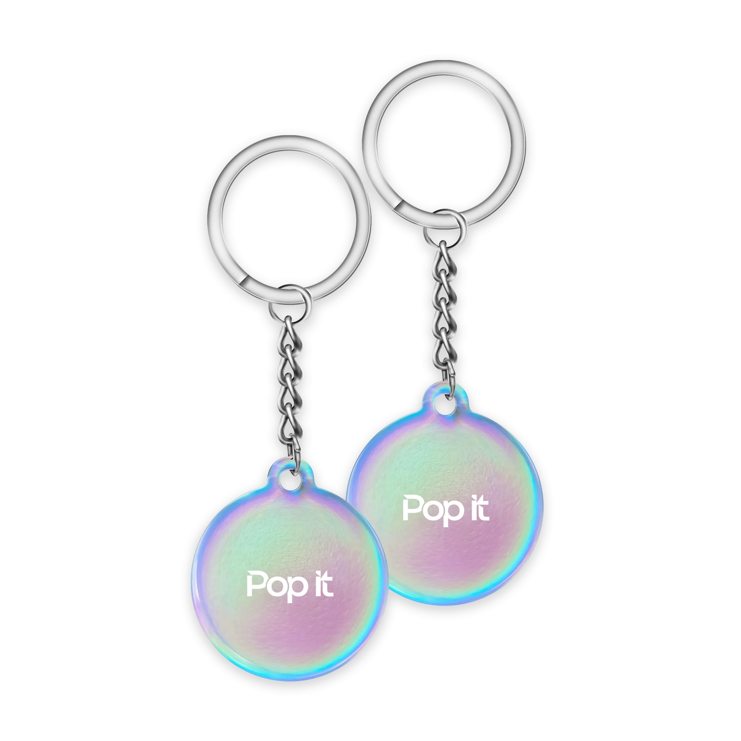 Pop It Keychain Rainbow