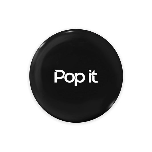 Pop It Button Black